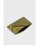 "Green Chevron Leather" パスケース