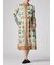 ウィメンズ "Garden Flower Scarf" シャツワンピース