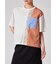 ウィメンズ "Floral Patchwork" ミックスアップ 半袖Tシャツ