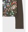 ウィメンズ "Number Floral" プルオーバー コンビ ニット