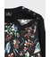 ウィメンズ "Number Floral" プルオーバー コンビ ニット