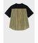 ウィメンズ "Signature Pinstripe" コンビTシャツ