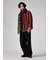 "Paul Smith loves Barbour" ウールチェック マフラー