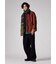 "Paul Smith loves Barbour" ウールチェック マフラー