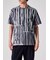 "Cut Stripe" オールオーバー Tシャツ