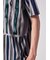 "Cut Stripe" オールオーバー Tシャツ