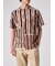 "Cut Stripe" オールオーバー Tシャツ