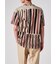 "Cut Stripe" オールオーバー Tシャツ