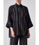 ウィメンズ "Signature Pinstripe" シルク ブラウス