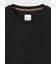 "Cropped Logo" モックネック長袖Tシャツ