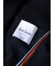 "Signature Stripe" ジップアップ ニット