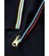 "Signature Stripe" ジップアップ ニット