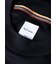 "Cropped Logo" モックネック長袖Tシャツ