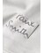 "Cropped Logo" モックネック長袖Tシャツ