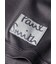 "Cropped Logo" モックネック長袖Tシャツ