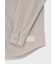 "Cropped Logo" レーヨンブレンド シャツ