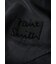 "Cropped Logo" レーヨンブレンド シャツ
