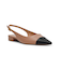 ROWYN ポインテッドスリングバックフラットパンプス
