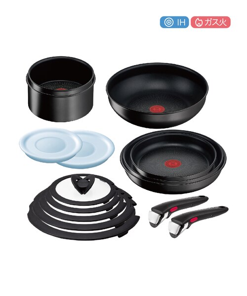 【新品】T-fal 15セット インジニオ ネオ IH ノワール アンリミテッド インジニオ・ネオ IHノワール・アンリミテッド セット15