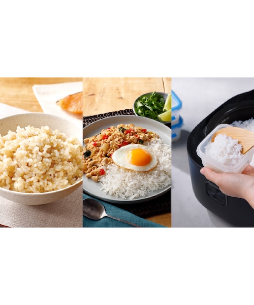ザ・ライス 遠赤外線IH炊飯器エッセンシャル 5．5合 ブラック
