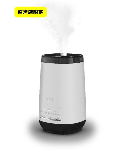 直営店限定】 加熱超音波式加湿器 ｽﾁｰﾑ ｱﾝﾄﾞ ﾐｽﾄ 4.0L ｸﾞﾚｰ