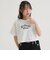 アソート柄レースアップ半袖Tシャツ