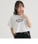 アソート柄レースアップ半袖Tシャツ