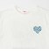 【デイリープライス】バックハートラメロゴ半袖Tシャツ