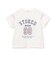 袖チュール切替ナンバリング半袖Tシャツ