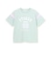 袖チュール切替ナンバリング半袖Tシャツ