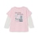 メッシュ袖切替ドッキングビッグTシャツ