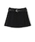 ベルトつきプリーツミニスカート
