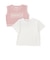 【洗える】メッシュニットベスト＋半袖Tシャツ