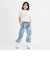【洗える】メッシュニットベスト＋半袖Tシャツ