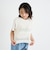 【洗える】メッシュニットベスト＋半袖Tシャツ