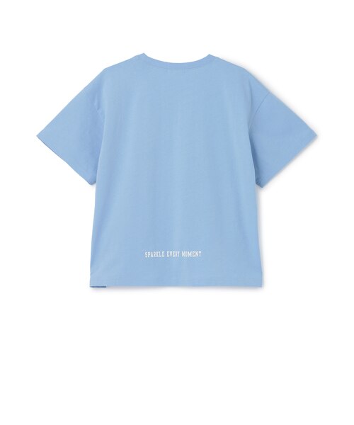別注】カレッジナンバー発砲プリントTシャツ｜ピンクラテの通販｜&mall