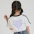 【接触冷感】ハート袖ライン半袖Tシャツ