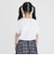 【接触冷感】袖あきリボン半袖Tシャツ