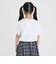 【接触冷感】袖あきリボン半袖Tシャツ