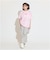 【サーティワン】【接触冷感】マーブル柄ビッグ半袖Tシャツ
