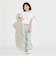 【サーティワン】【接触冷感】袖ラインリボン半袖Tシャツ