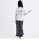 【デイリープライス】【綿100%】ワッペン風半袖Tシャツ
