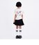 【デイリープライス】【綿100%】ワッペン風半袖Tシャツ