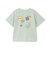 【デイリープライス】【綿100%】ワッペン風半袖Tシャツ