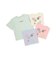 【デイリープライス】【綿100%】ワッペン風半袖Tシャツ