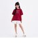 【デイリープライス】【綿100%】ゆるくまイラストカラバリ半袖Tシャツ