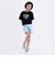 【デイリープライス】【綿100%】ハートロゴプリント半袖Tシャツ