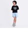 【デイリープライス】【綿100%】ハートロゴプリント半袖Tシャツ