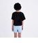 【デイリープライス】【綿100%】ハートロゴプリント半袖Tシャツ