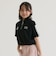 袖メッシュハーフジップ半袖Tシャツ2